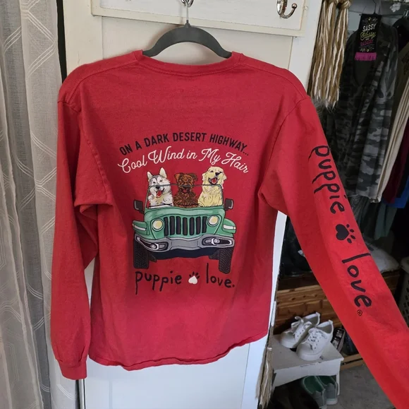 Fushia Long Sleeve Shirt - Picture 3 of 5